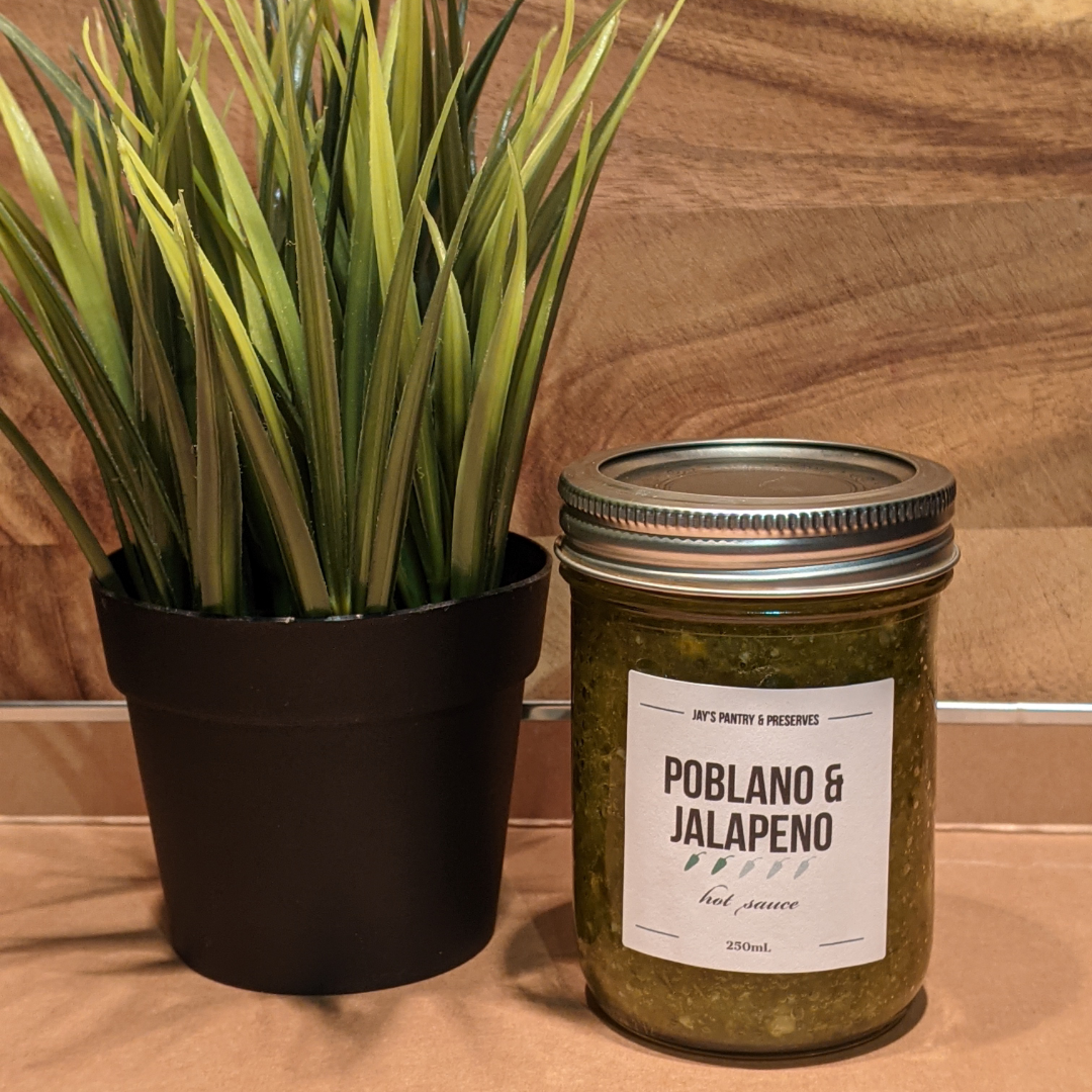 Poblano & Jalapeno Hot Sauce