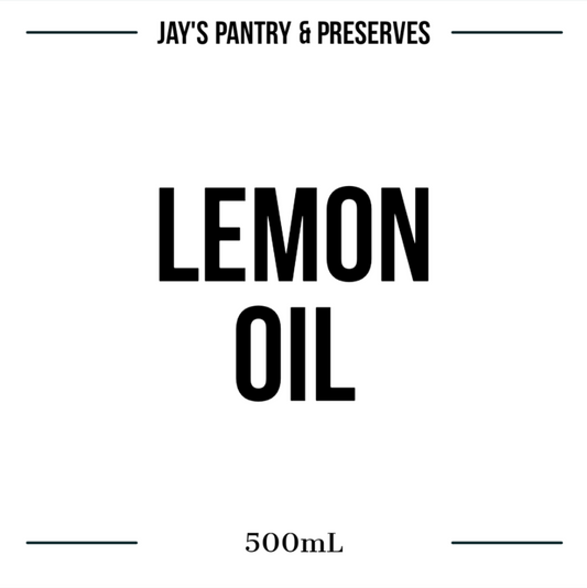 Infused Lemon Oil