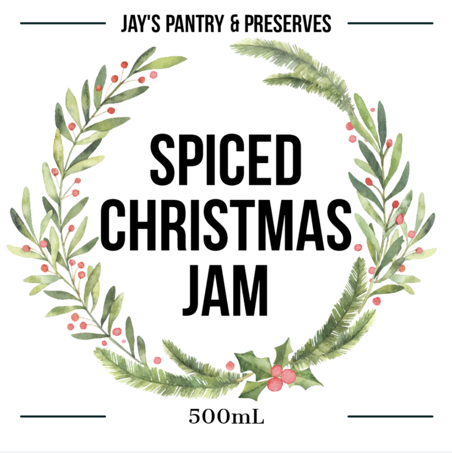 Spiced Christmas Jam