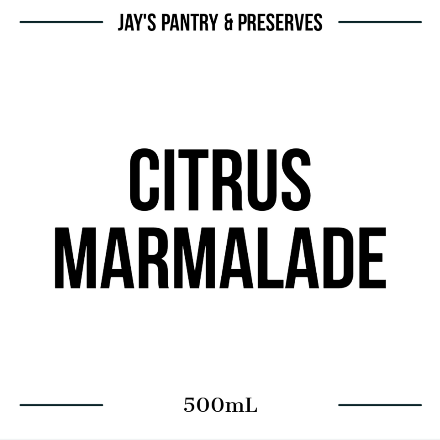 Citrus Marmalade