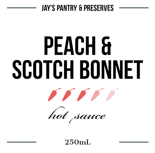 Peach & Scotch Bonnet Hot Sauce