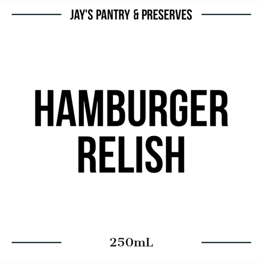 Hamburger Relish