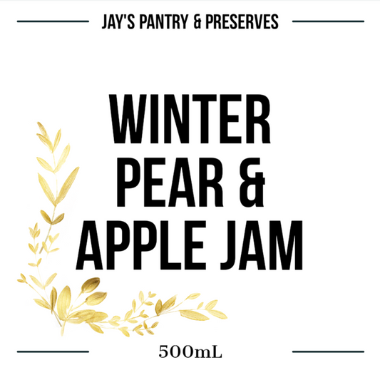 Winter Pear & Apple Jam